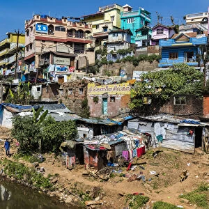 Riverside housing at Conoor in Tamil Nadu, India