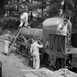 Filming the Titfield Thunderbolt