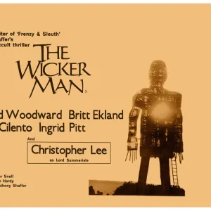 The Wicker Man (1973) UK Quad Artwork