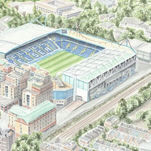 Football Stadium - Chelsea FC - Stamford Bridge Study 2