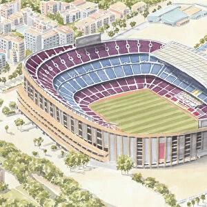 Football Stadium - FC Barcelona - Camp Nou