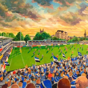 Recreation Ground Stadium Fine Art - Bath Rugby Union Club