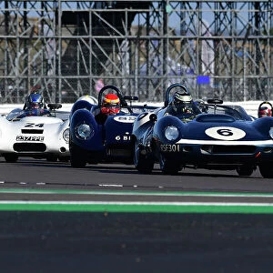 The Classic Silverstone August 2022 Rights Managed Collection: MRL Royal Automobile Club Woodcote Trophy & Stirling Moss Trophy