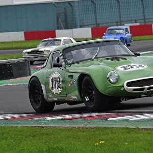 Donington Historic Festival April 2023 Rights Managed Collection: HRDC Dunlop Allstars with HRDC Classic Alfa Challenge