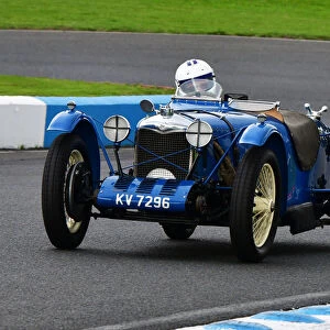 Bob Gerard Memorial Trophy Races Meeting, Mallory Park, Leicestershire, England, 22nd August 2021. Rights Managed Collection: Mallory Mug Trophy Race, Owner - Driver - Mechanic Awards, Standard and Modified Pre-War Sports Cars