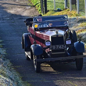 Motorsport 2020 Rights Managed Collection: VSCC New Year driving tests, Brooklands, January 2020