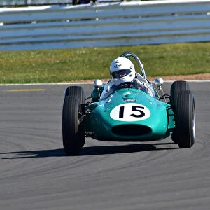 VSCC Spring Start Silverstone 17th April 2021 Rights Managed Collection: HGPCA Race for Pre-1966 Grand Prix Cars