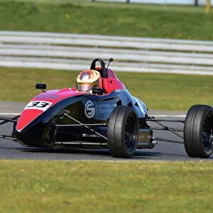 HSCC, Jim Russell Trophy Meeting, April 2021, Snetterton, Norfolk, Great Britain Rights Managed Collection: Heritage Formula Ford Championship