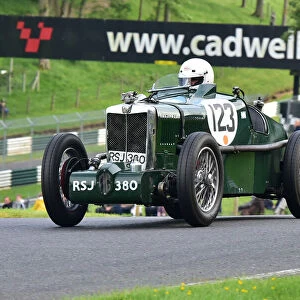 VSCC, Shuttleworth, Nuffield & Len Thompson Trophies Race Meeting Rights Managed Collection: Melville Trophy Race for VSCC Specials,