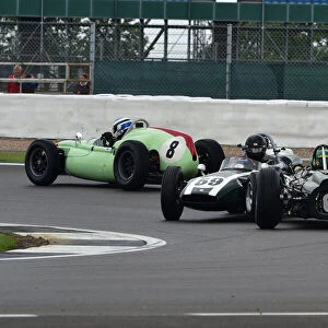 Silverstone Classic 2021 Rights Managed Collection: HGPCA Pre ’66 Grand Prix Cars