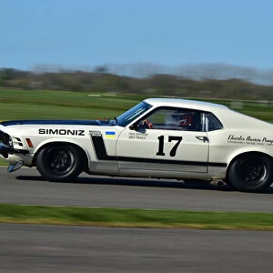 CM32 6453 Andy Priaulx, Fred Shepherd, Ford Mustang Boss 302