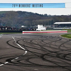 Goodwood 79th Members Meeting April 2022 Jigsaw Puzzle Collection: Drift Demonstration