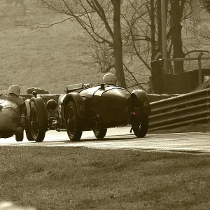 CM32 8802tnt Nigel Dowding, Riley Brooklands, John Guyatt, Talbot Lago T150C