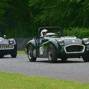 CM33 3813f Roy Chamberlain, Triumph TR2, David Keers-Trafford, Triumph TR3A