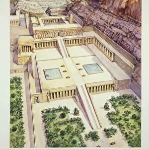 Ancient Egypt, Dayr al-Bahri Temple of Hatshepsut