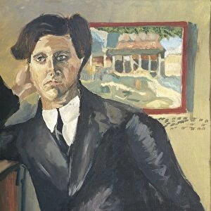 Austria, Vienna, portrait of Austrian composer, Alban Berg
