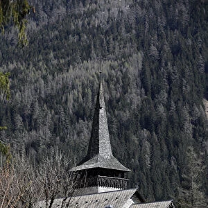 Chapel of Praz. French Alps. France