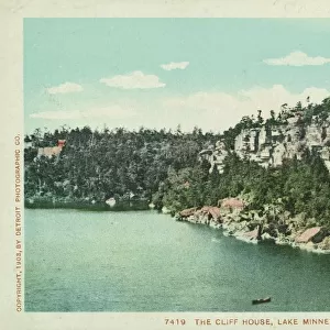 The Cliff House, Lake Minnewaska, N. Y. Postcard. 1903, The Cliff House, Lake Minnewaska, N. Y. Postcard