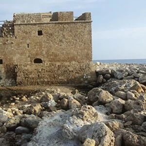 Cyprus, Paphos, Medieval fortress, rebuilt in 13th and 16th century