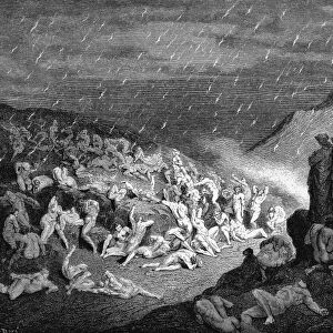 Dante Alighieri Inferno, first part of his Divina Commedia (Divine Comedy) 1863. Canto XIV