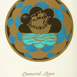 Dinner Menu. Cunard Line. R. M. S. Caronia, Wednesday, December 19, 1928