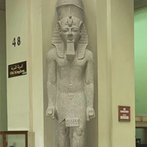 Egypt, Cairo, Egyptian Museum, Colossal stone statue of Ramses II from Khmenu