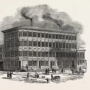 The First Cast Iron House Built in New York, United States of America, Us, Usa, 1851