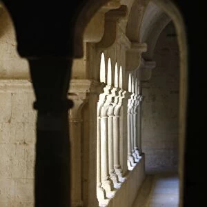Ganagobie monastery cloister