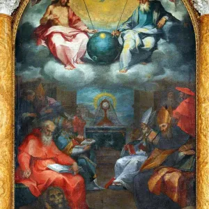 Glorification of the Eucharist by Ventura Salimbeni 1600