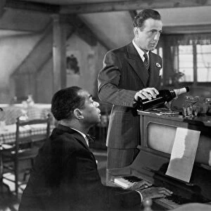 I. Bergman with H. Bogart