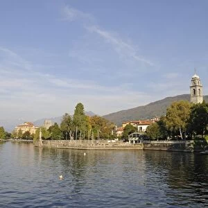 Italy, Piedmont region, Lago Maggiore (Lake Maggiore), Verbania town, waterfront at Pallanza area