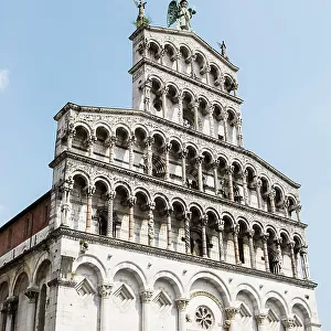 Italy, Tuscany, Lucca, San Michele in Foro church