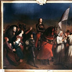 Joan of Arcs entry into Orleans, Evening of the Liberation of the Town, 8 May 1429