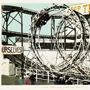 Loop the Loop, Coney Island, N. Y. Postcard. 1903, Loop the Loop, Coney Island, N. Y. Postcard