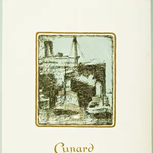 Luncheon Menu. Cunard Line. R. M. S. Caronia. Sunday, March 3, 1929