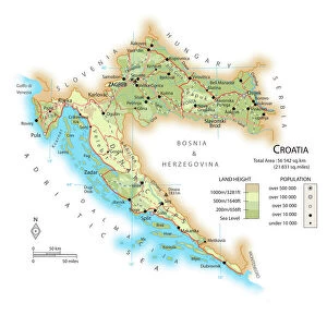 Croatia Collection: Maps