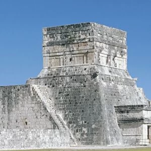 Mexico, Yucatan, Chichen Itza, Mayan archeological site, Great Ballcourt