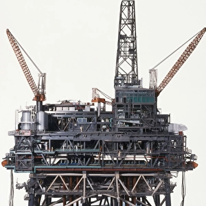 Model of Murchison North Sea Oil Rig