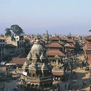 Nepal, Kathmandu Valley, Lalitpur, Patan, Durbar square and royal palace
