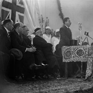 Official Opening of Tel Aviv Port, 1938