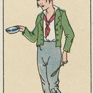 Oliver Twist Carreras Cigarette Card. ca. 1929, Oliver Twist Carreras Cigarette Card