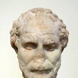 Had of orator Demosthenes