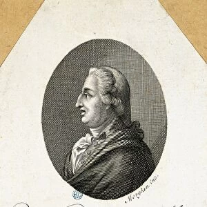 Portrait of Niccolo Jommelli, Italian composer, illustration