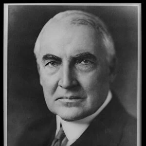 Portrait of President Warren Harding, 1921