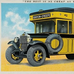 Postcard of a Binyon-O Keefe Truck. ca. 1930, The Best is as Cheap as the Rest