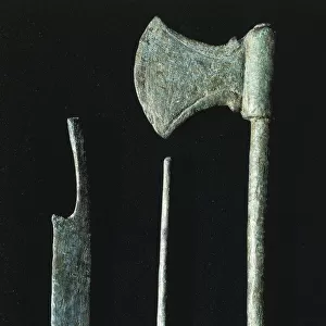 Prehistory, Offensive weapons, From Bolsena, Lazio Region, Italy