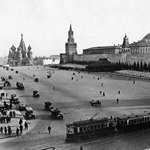 Red square, moscow, 1936