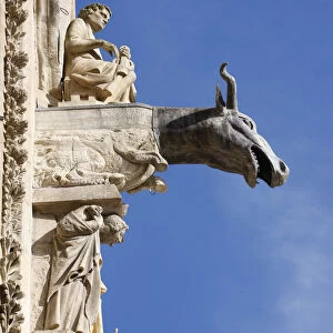 Reims cathedral gargoyle