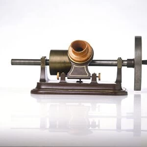 Replica of Thomas Edisons phonograph, 19th century