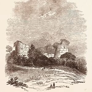Ruins of Chartley Castle, once Possessed by Robert, Earl of Essex, Tried for Treason